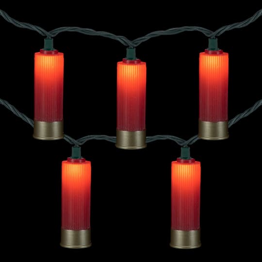 10ct. Shotgun Shells Patio String Lights